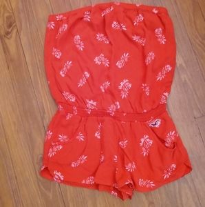 Strapless Romper